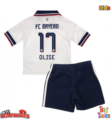 Bayern Munich Michael Olise #17 Replica Away Stadium Kit for Kids 2026-27 Short Sleeve (+ pants)